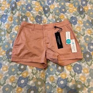 Liverpool Los Angeles Bombay Pink Johnny Short Women's 4 NWT